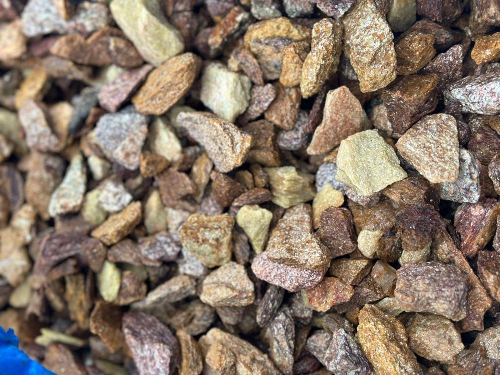 Златолит персиковый декоративная каменная крошка купить в Одинцово