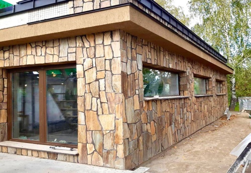 Плитняк кора дерева для фасада купить в Одинцово