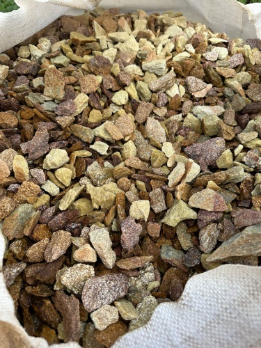 Златолит персиковый декоративная каменная крошка купить в Одинцово