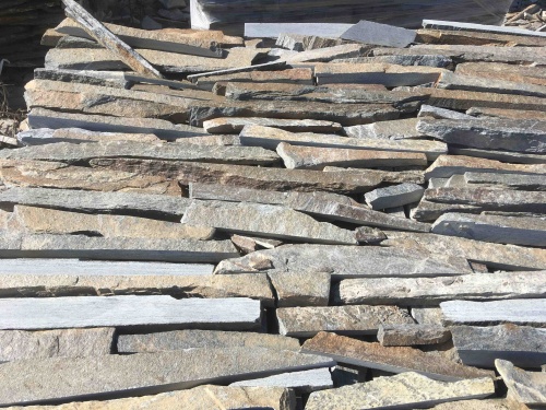 Горбушка златолит мультиколор для облицовки купить в Одинцово