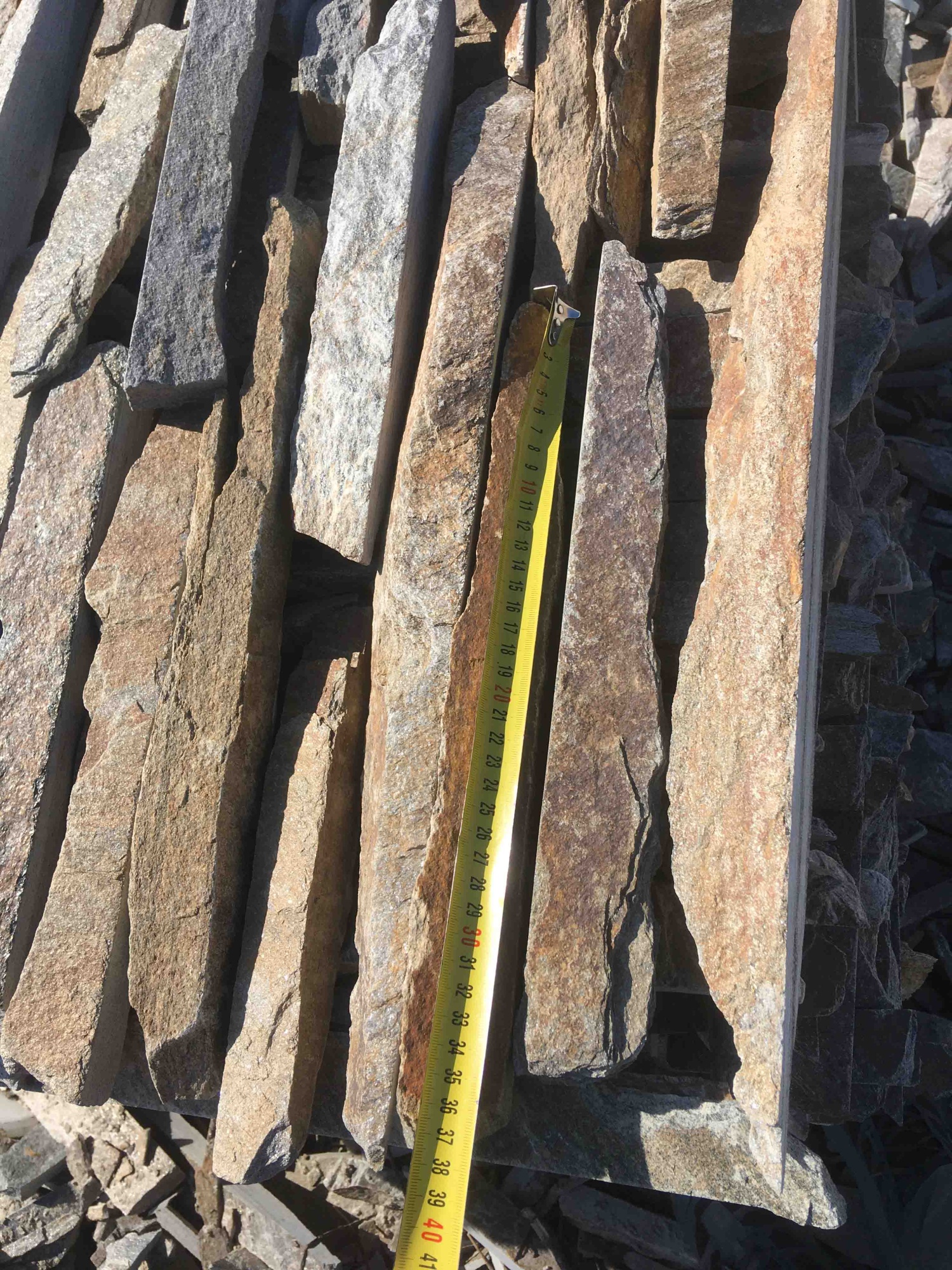 Горбушка златолит мультиколор для облицовки купить в Одинцово