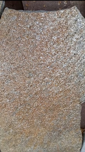 Плитняк златолит серебристый для цоколя, отмостки купить в Одинцово