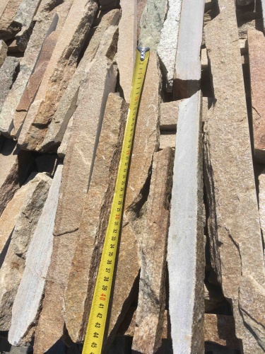 Горбушка златолит золотистый для облицовки купить в Одинцово