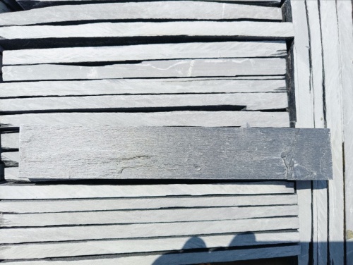 Плитка чёрная из натурального камня фасадная 30 см * 5 см, толщина 7 мм -30 мм купить в Одинцово