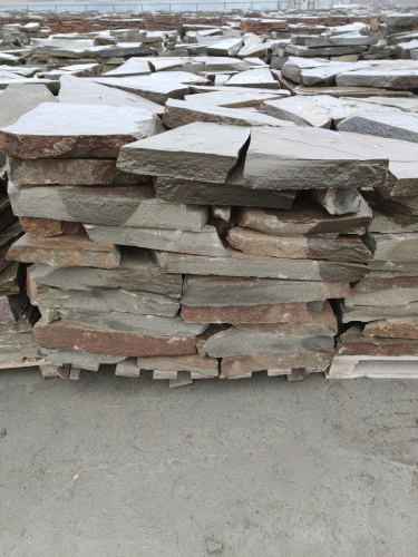 Плитняк песчаник серо-зелёный для мощения 60-65 мм купить в Одинцово