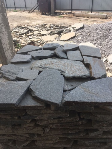 Златолит серебристый галтованный для цоколя купить в Одинцово